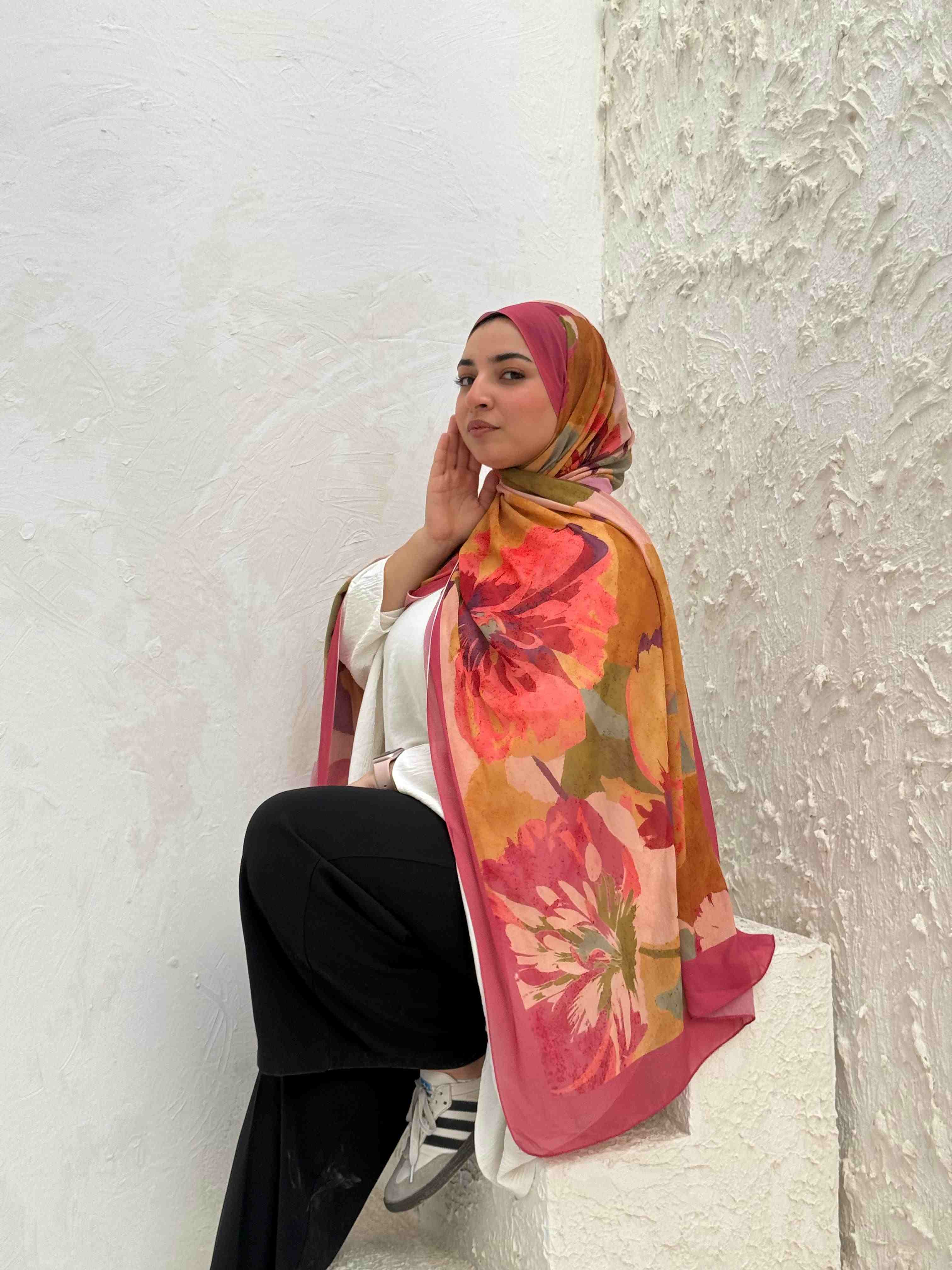 Roselle Scarf