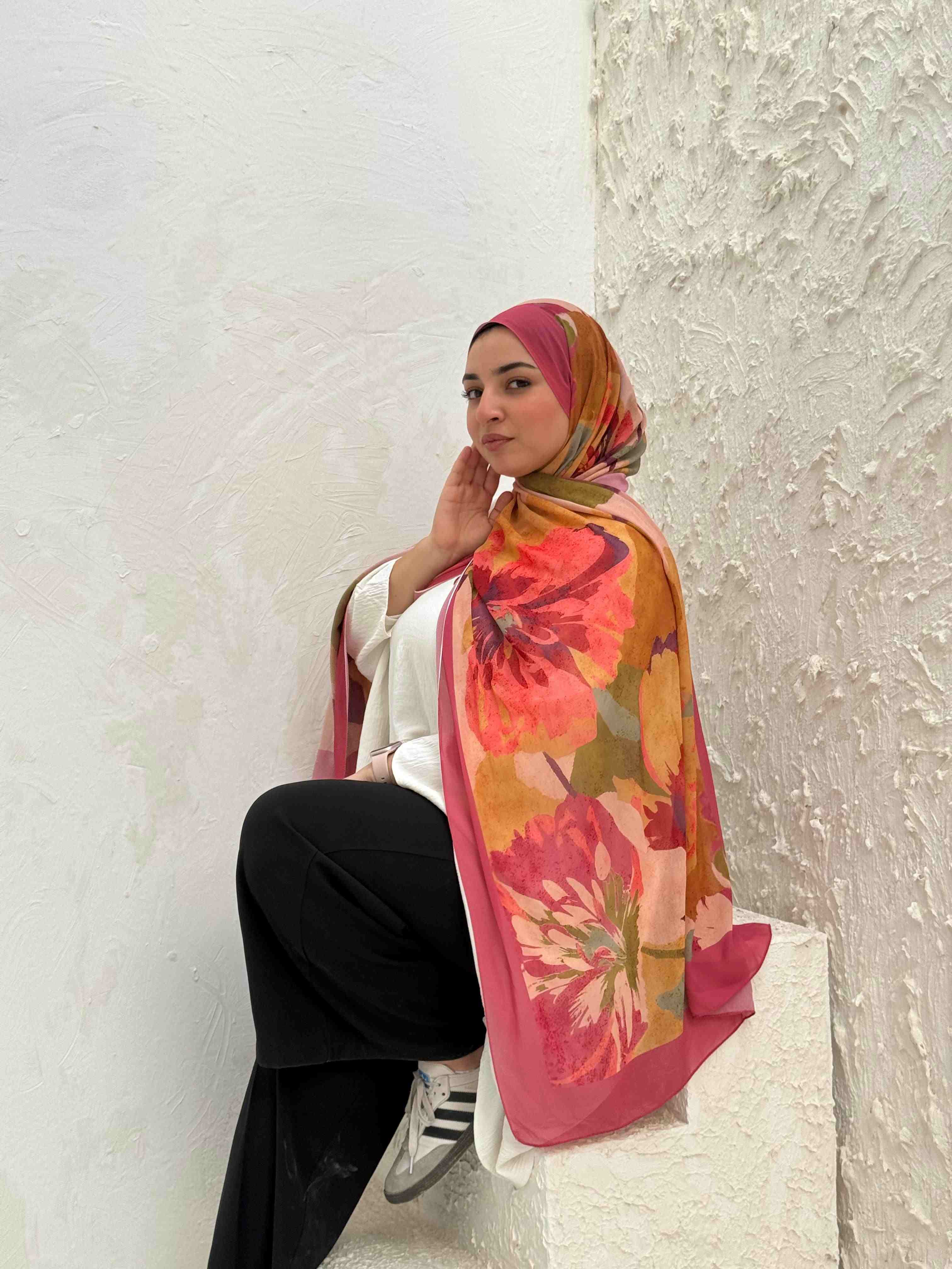 Roselle Scarf
