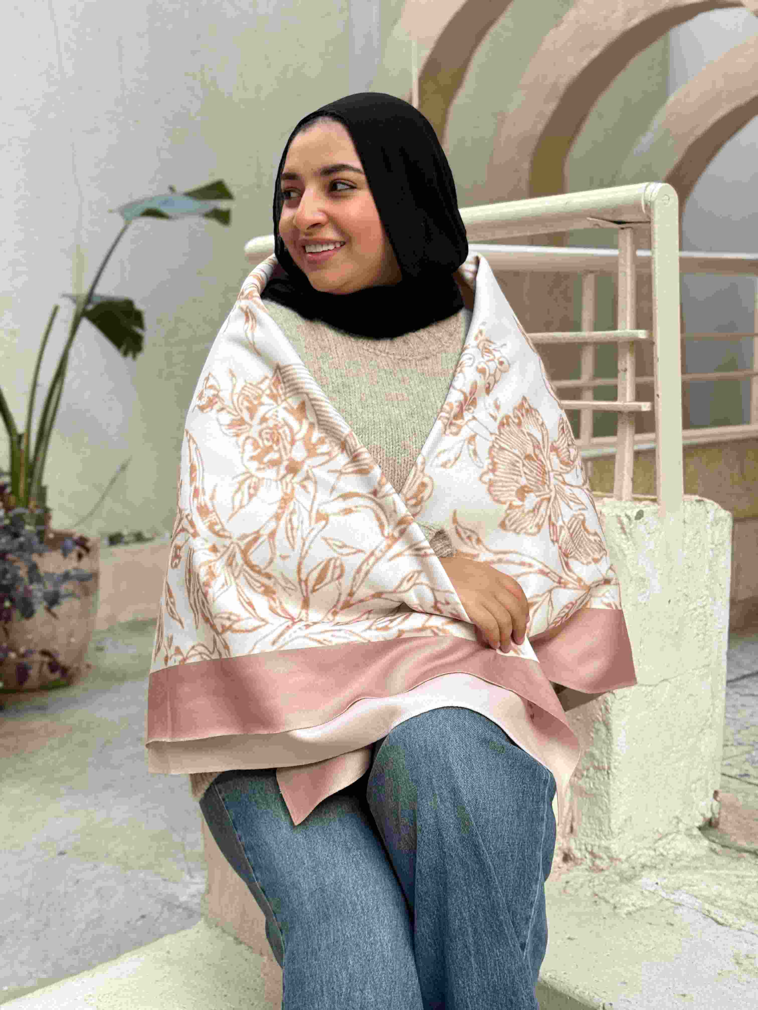 Dessert Bloom Shawl