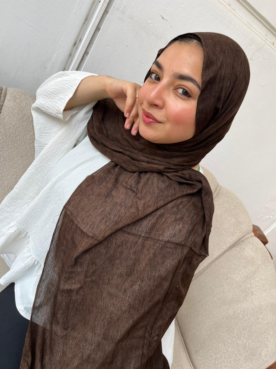 Brown Thai Linen