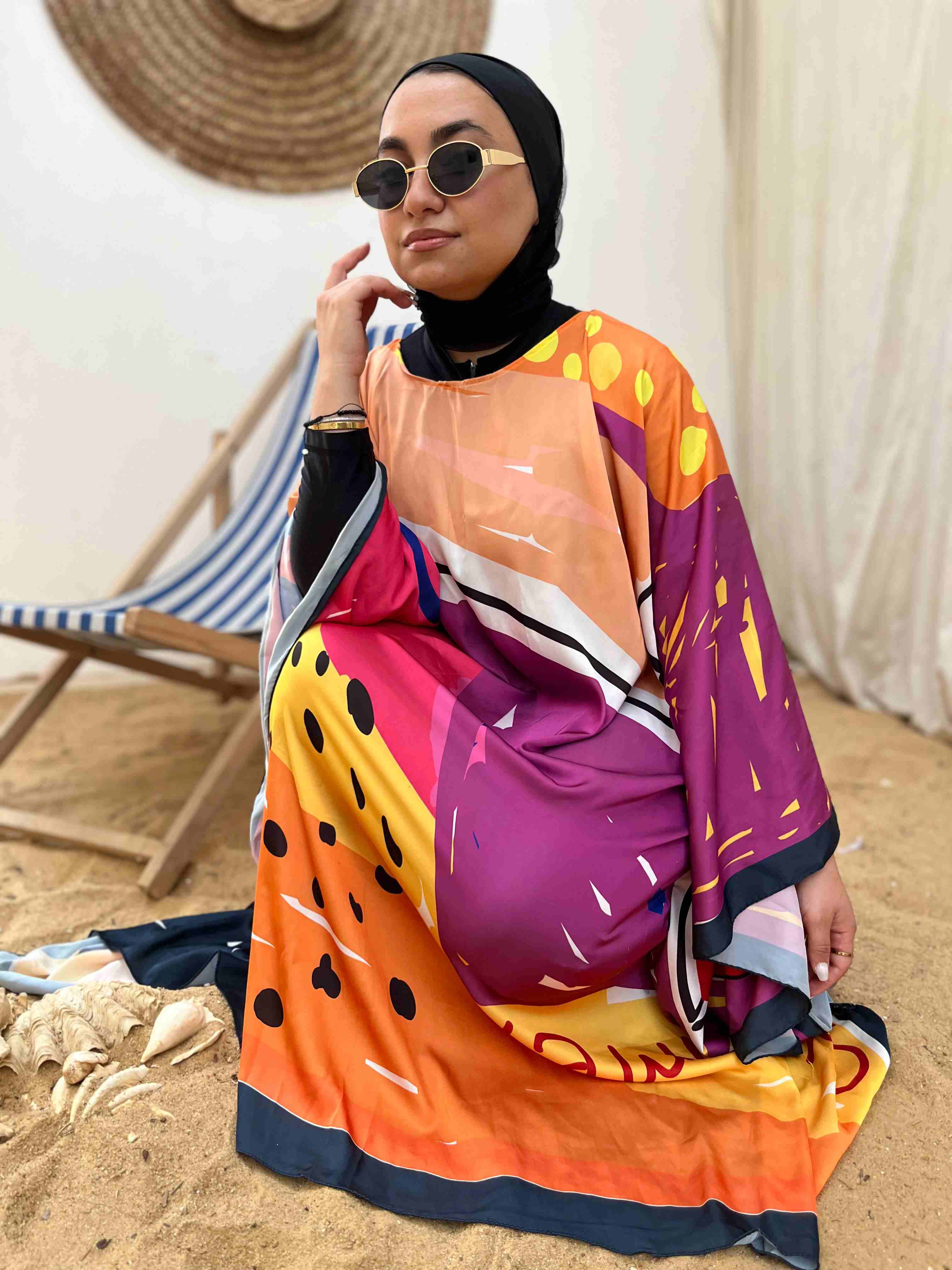 Burkini cover up - Zahia Dress