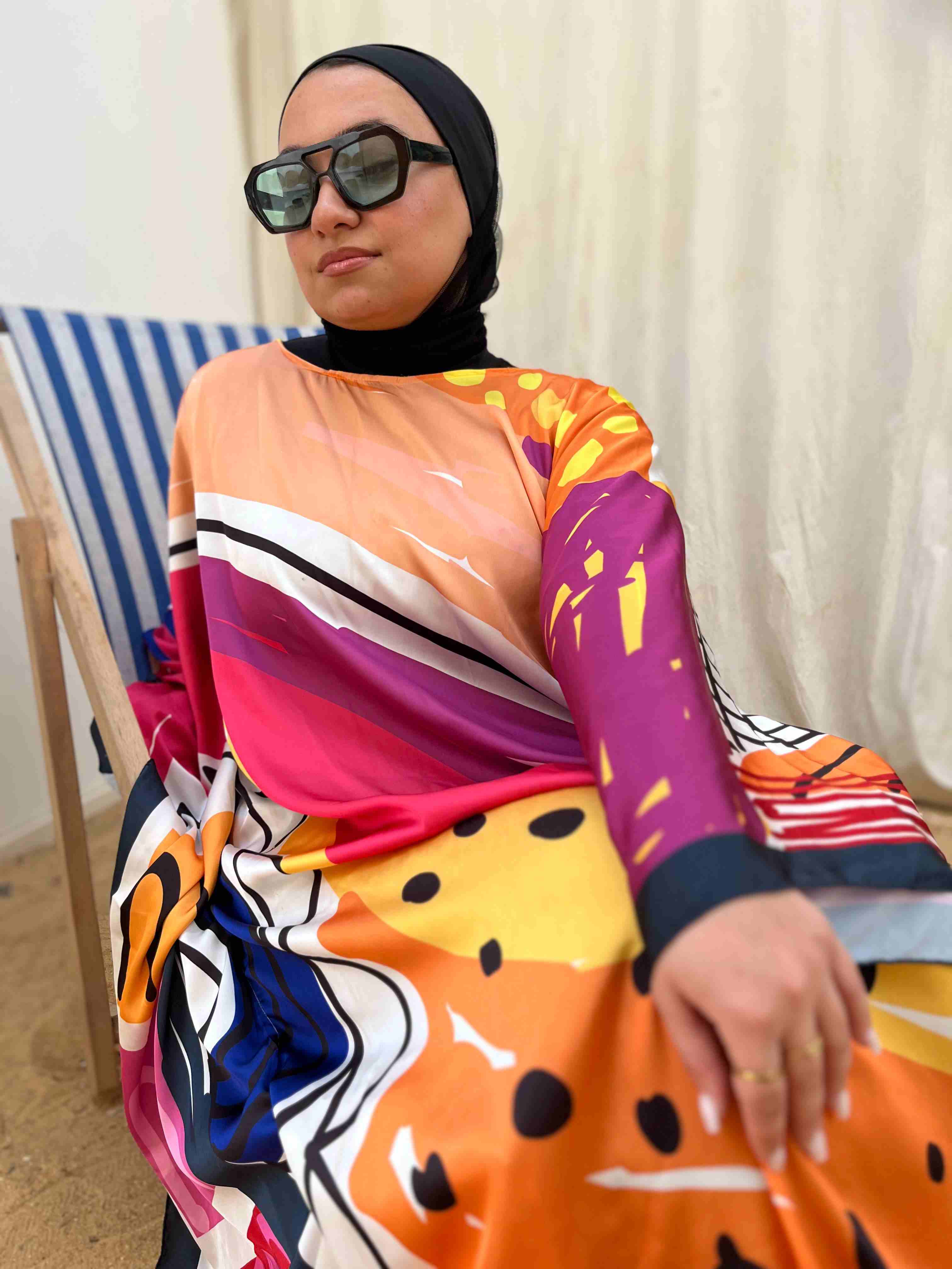 Burkini cover up - Zahia Dress