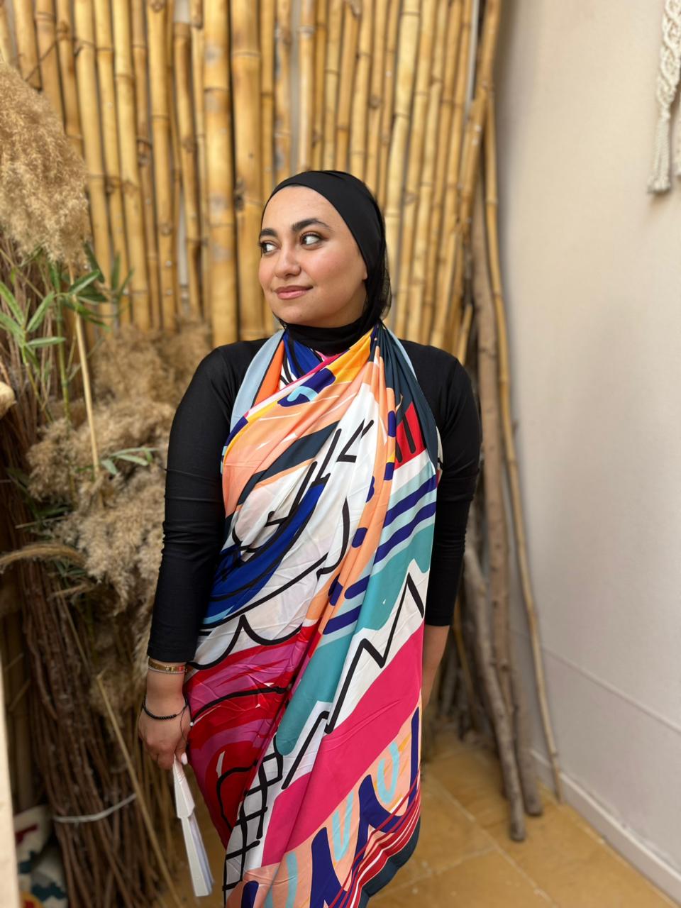 Burkini Cover up - Zahia tie