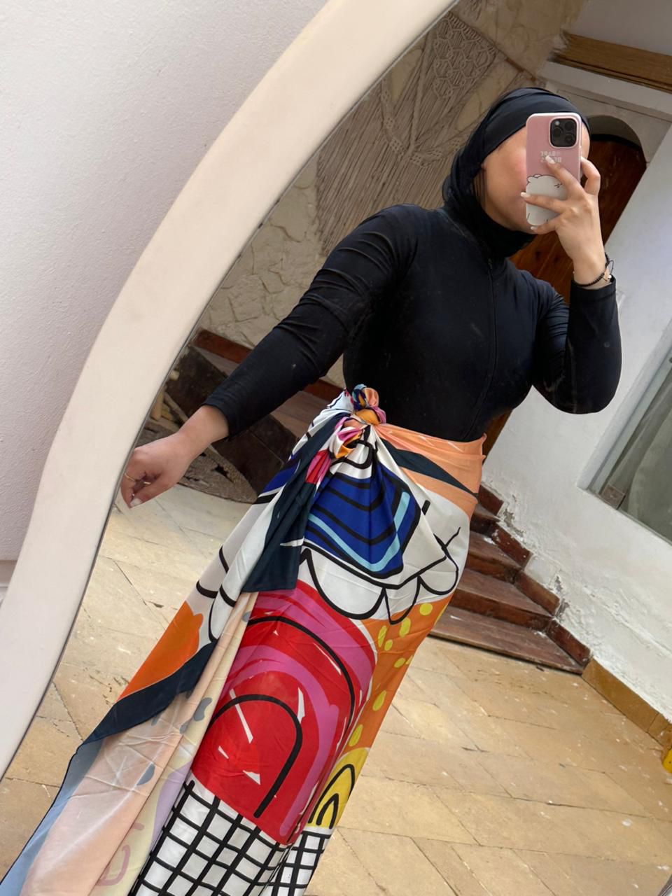 Burkini Cover up - Zahia tie